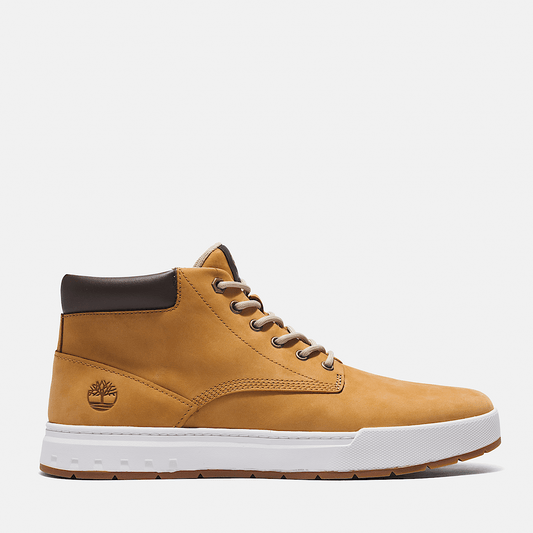 Basket mi-haute à lacets Maple Grove pour homme en jaune