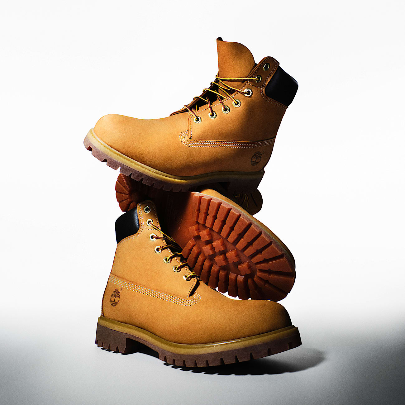 6-inch Boot imperméable à lacets Timberland® Premium pour homme en jaune